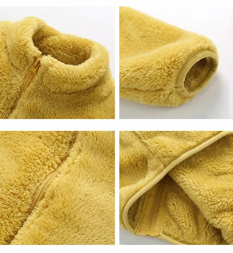 Barnjacka i fleece