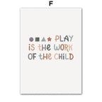 Väggkonst till barnrum