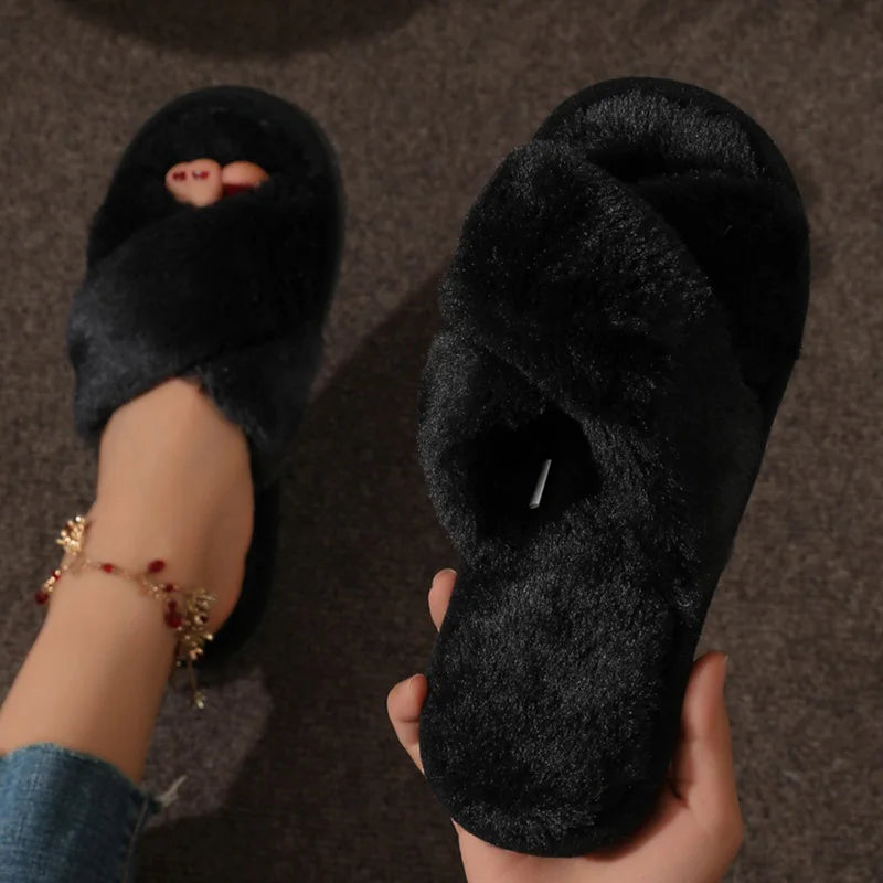 Fluffiga korsbandstofflor