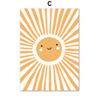 Söta & lärorika posters för barnrummet