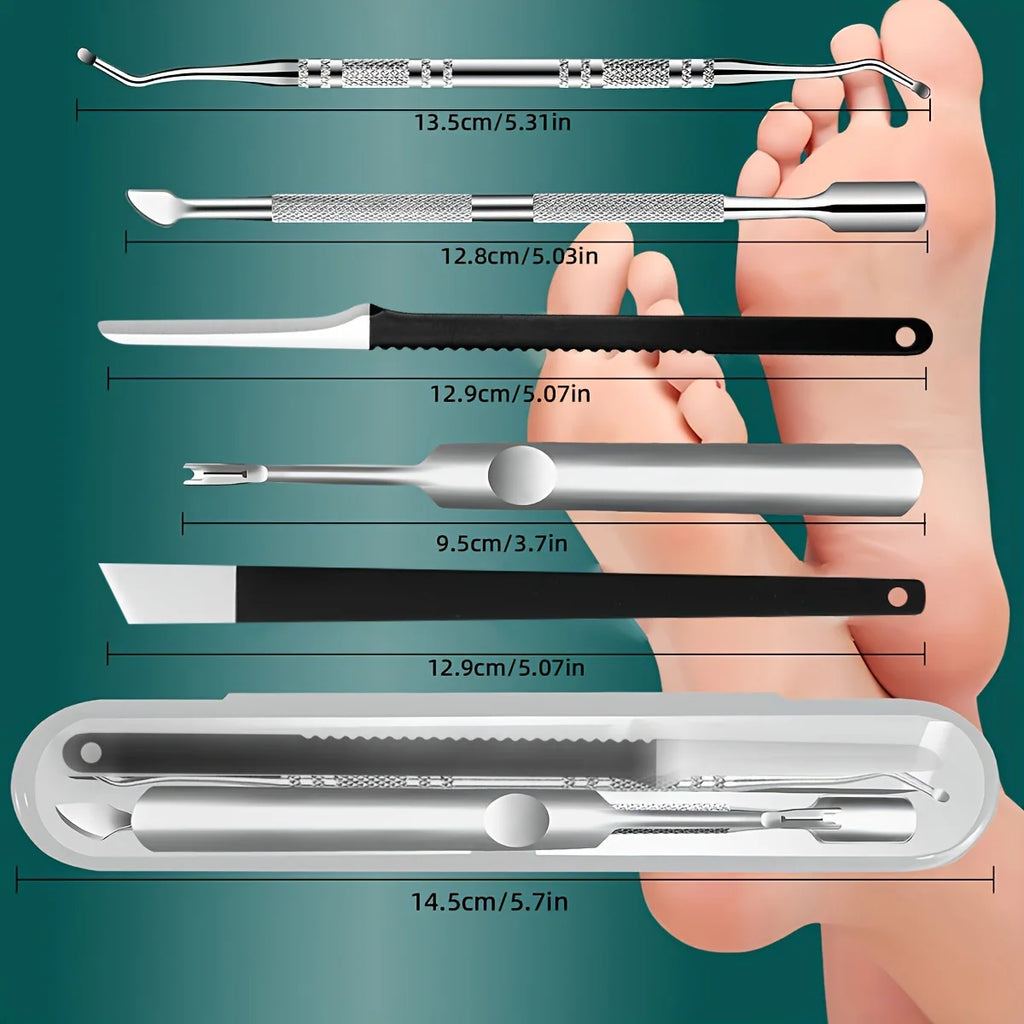 Pedikyrkit för mjuka och välvårdade fötter