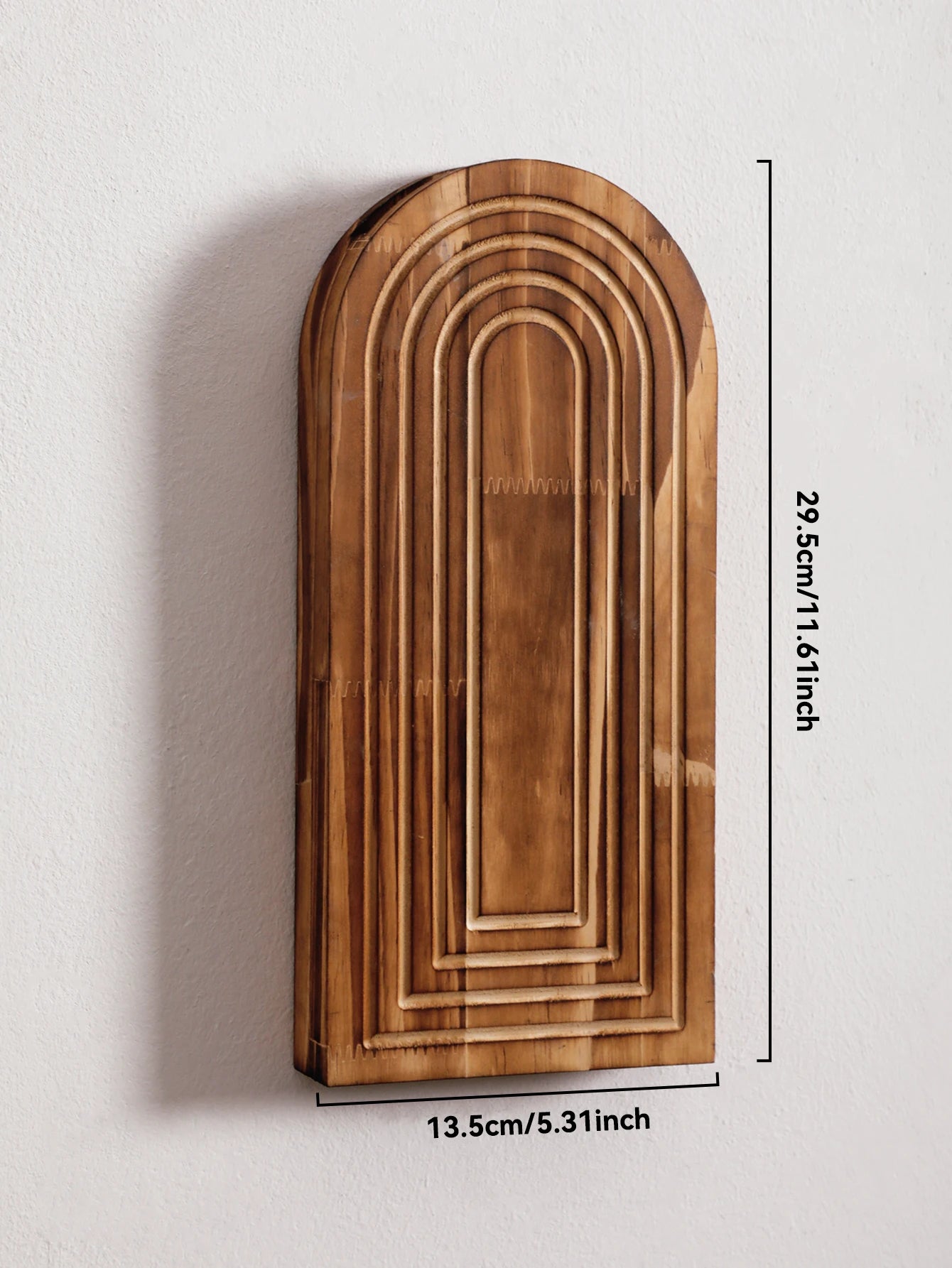 Modern & estetisk väggdekoration i trä