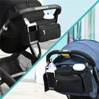 Large capacity stroller storage bag