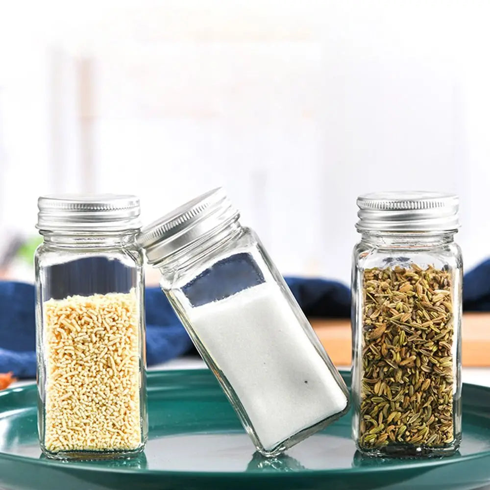 Förvaringsburk i glas med tätslutande trälock