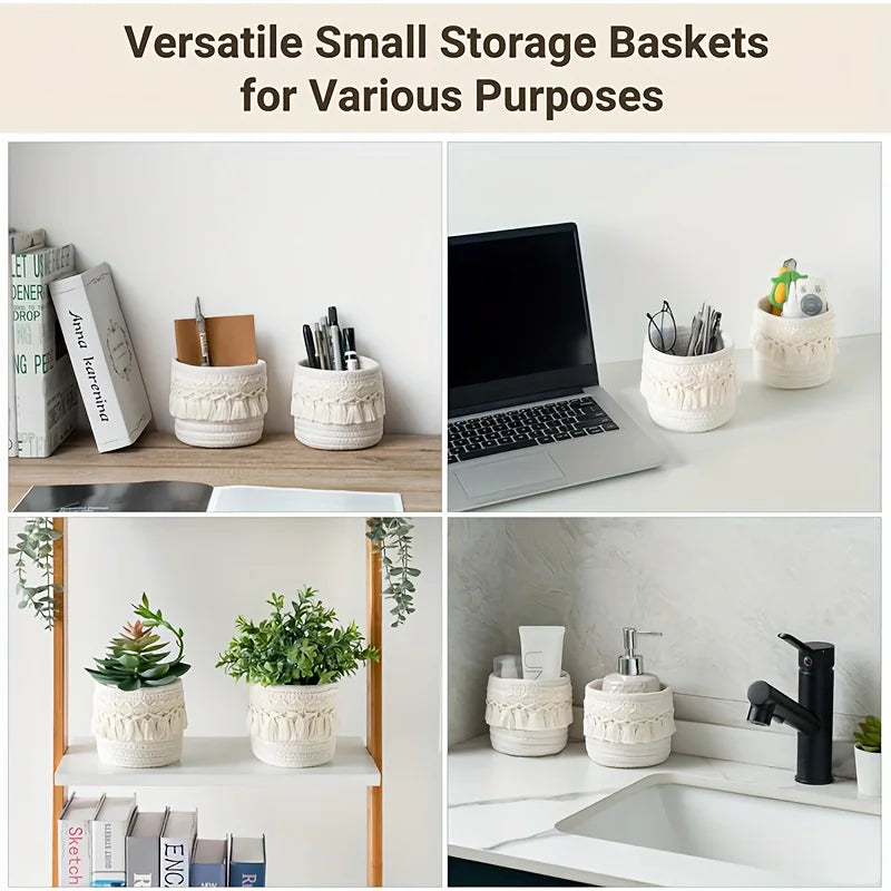 Handgjord sminkförvaring