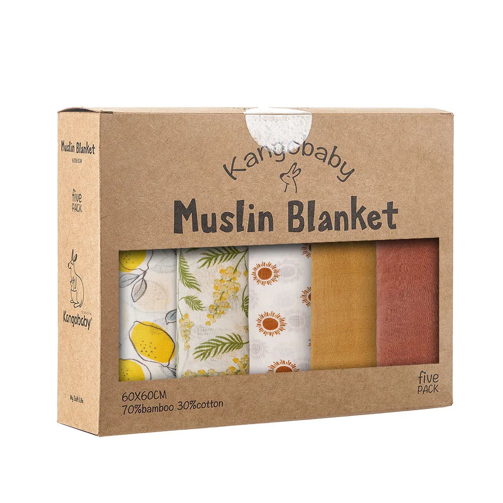 Mjuka haklappar i muslin