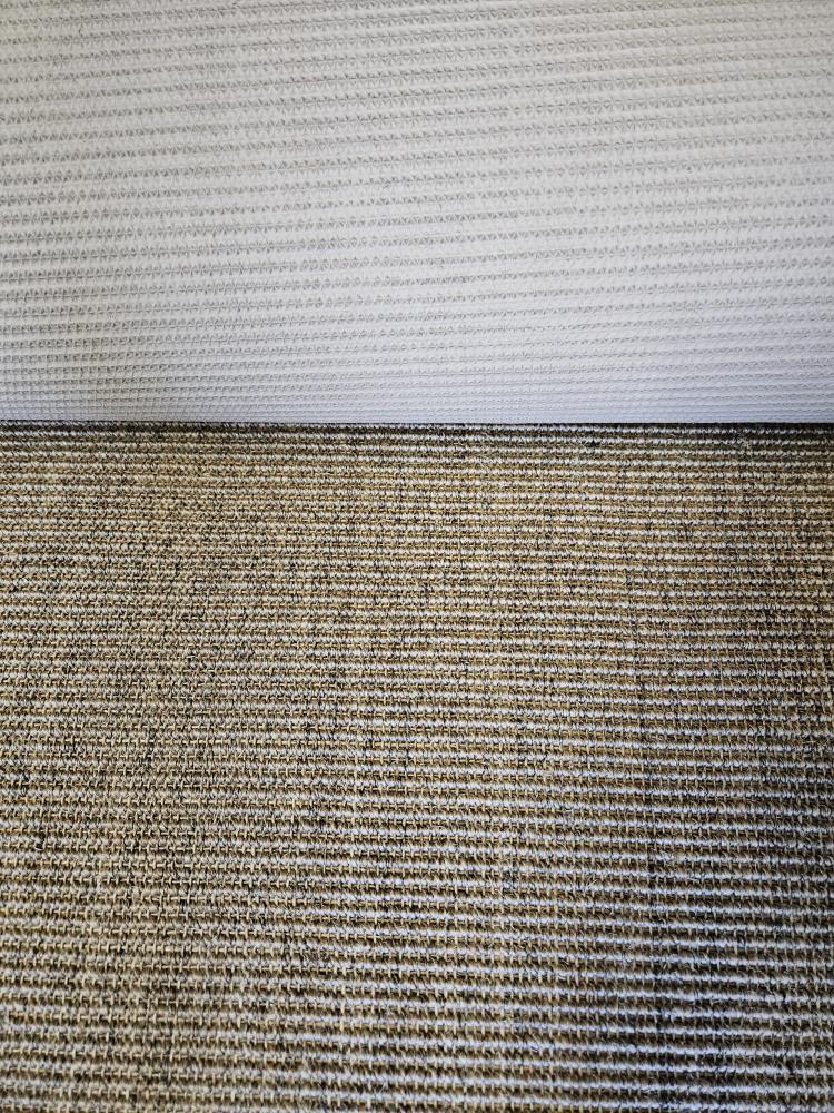 Svensktillverkad måttbeställd sisalmatta 🇸🇪 - Kjellbergs Sisal Boucle Sand