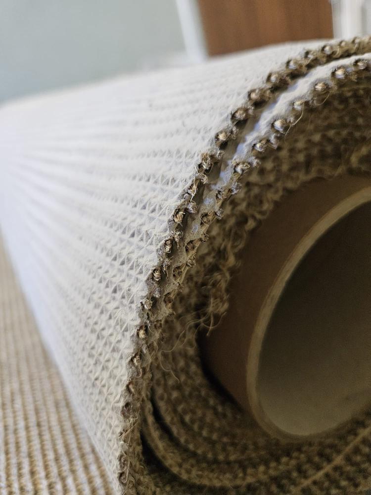 Svensktillverkad måttbeställd sisalmatta 🇸🇪 - Kjellbergs Sisal Boucle Sand