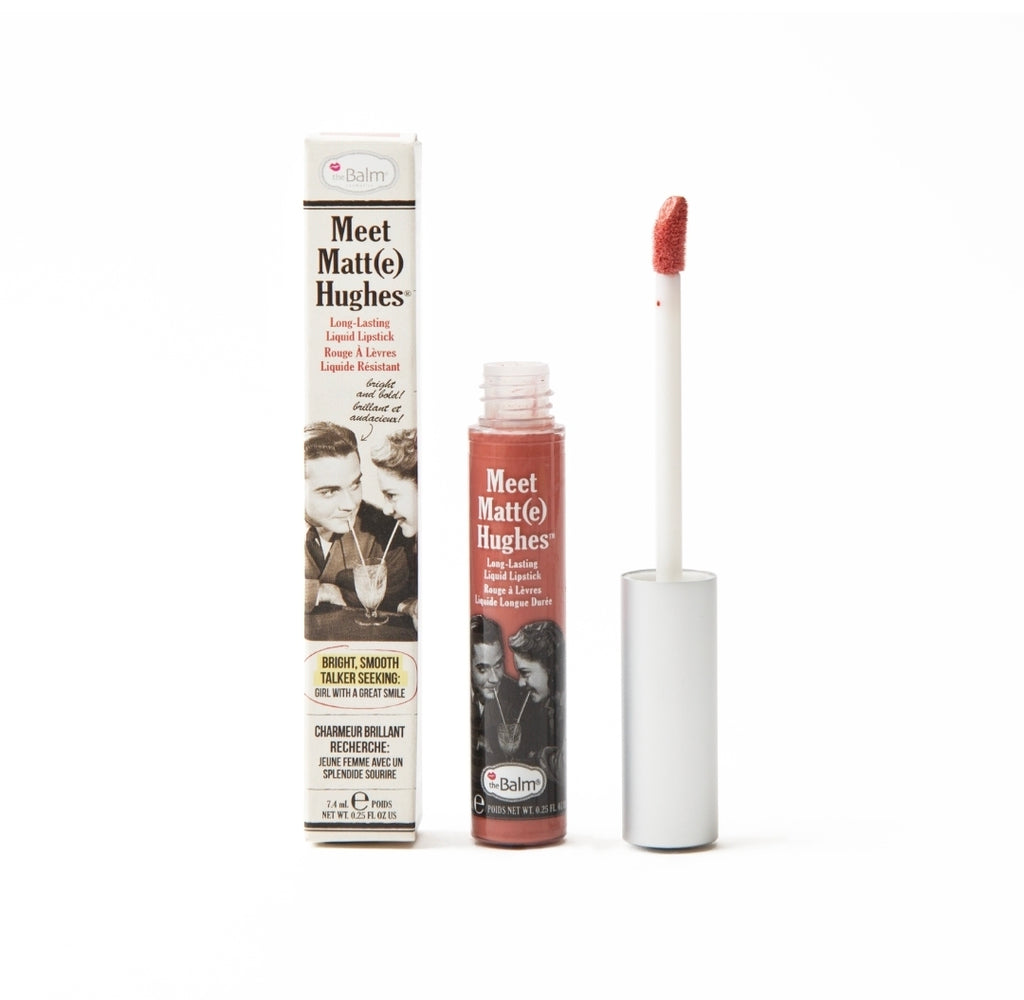Flytande läppstift med matt finish, Meet Matt(e) Hughes, The balm