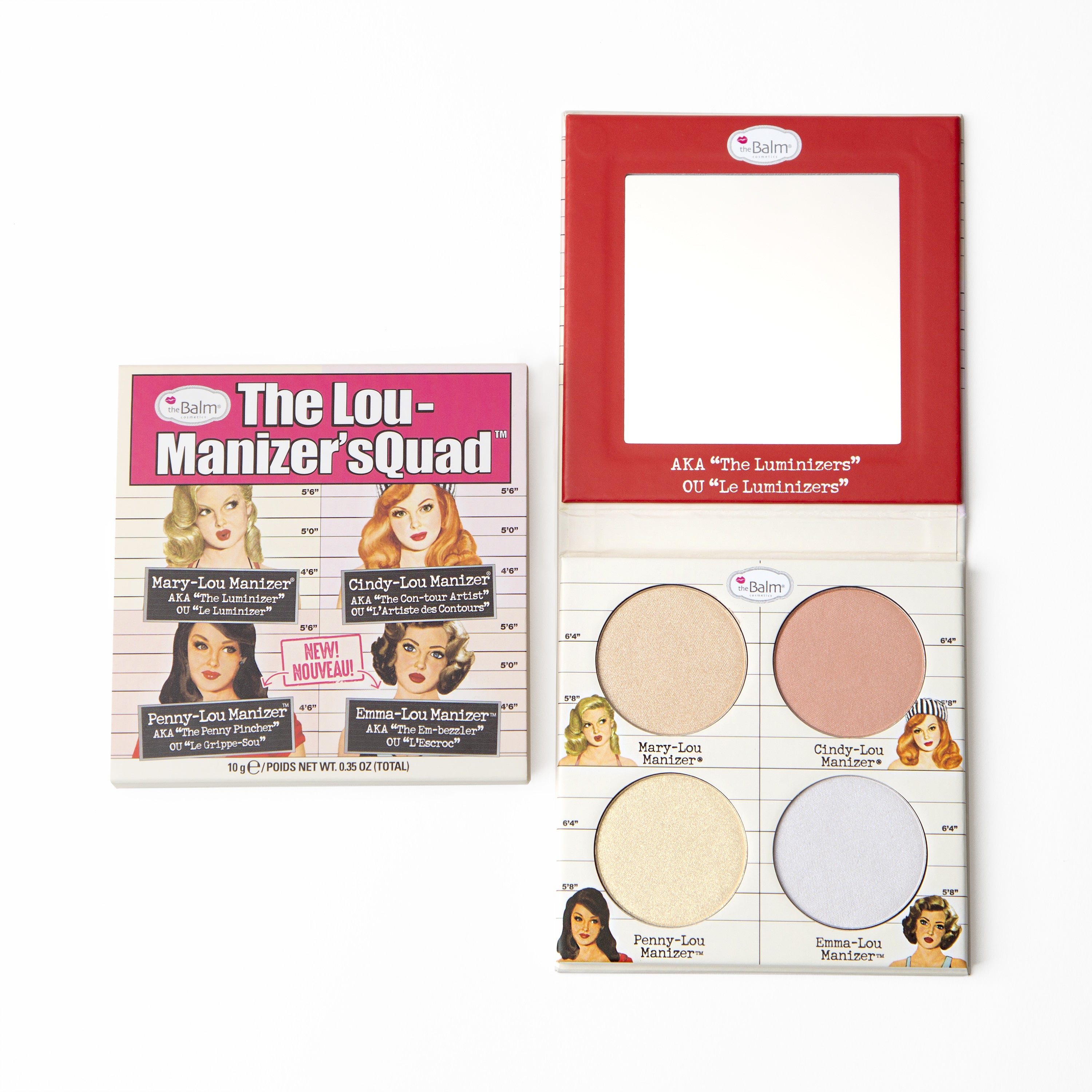 The Lou Manizer Squad – Highlighterpalett - The Balm