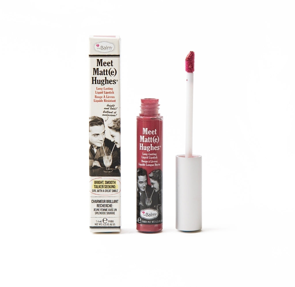 Flytande läppstift med matt finish, Meet Matt(e) Hughes, The balm