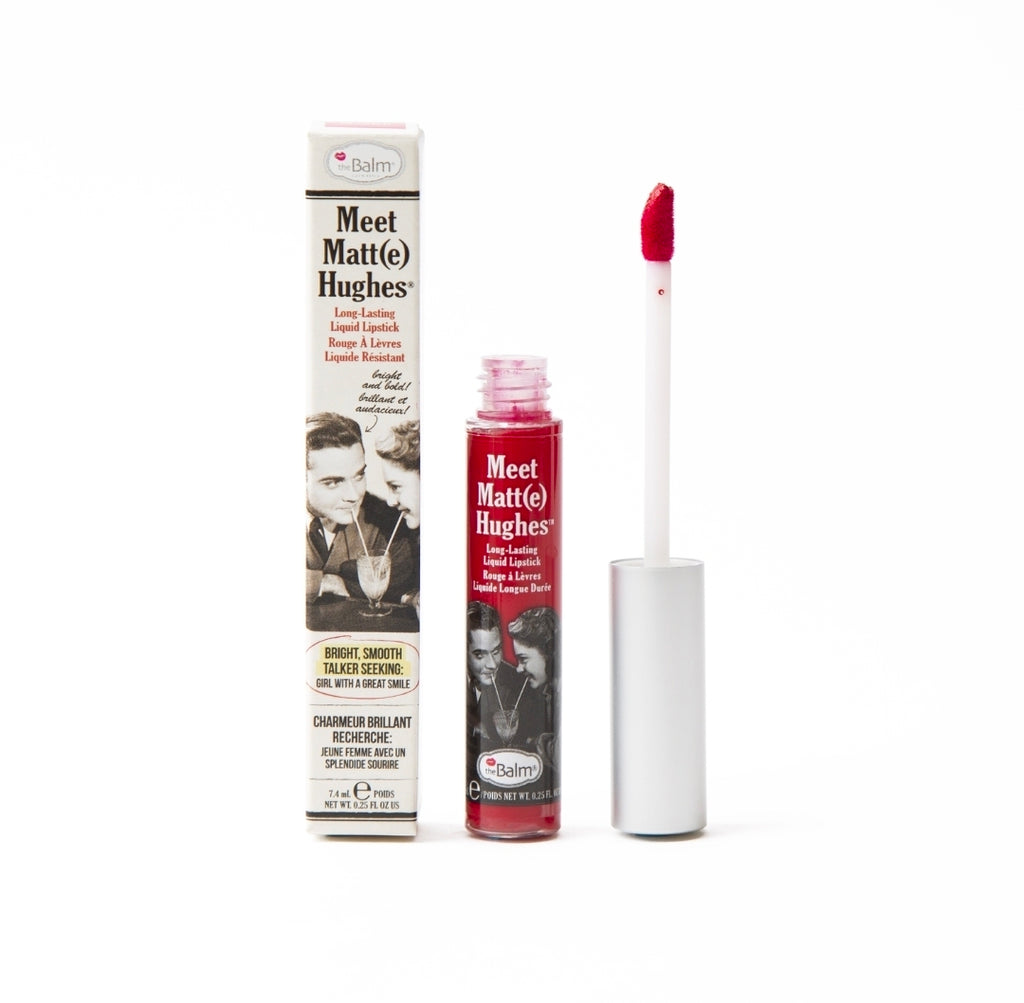 Flytande läppstift med matt finish, Meet Matt(e) Hughes, The balm