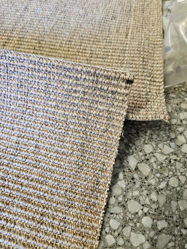 Svensktillverkad måttbeställd sisalmatta 🇸🇪 - Kjellbergs Sisal Boucle Sand