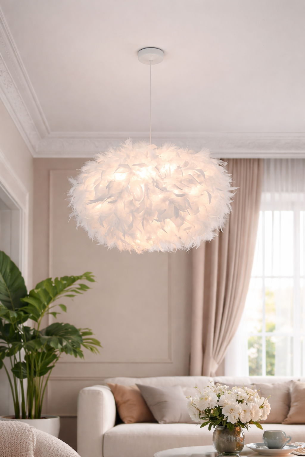 Fjäderlampa